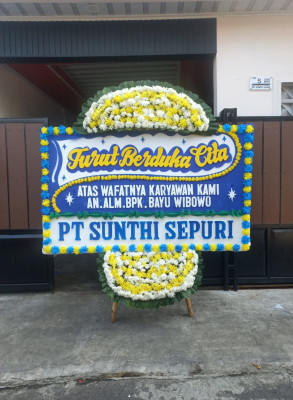 Papan Bunga Duka di Tebo Tengah